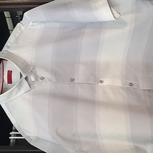 Men's Alfani short-sleeved button down shirt